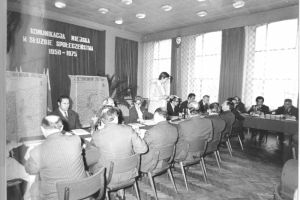 Konferencja dotycząca kierunków rozwoju komunikacji miejskiej, Częstochowa, 1975 r.