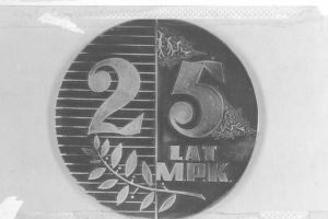 Pamiątkowy medal z okazji 25 lecia MPK, 1975 r.
